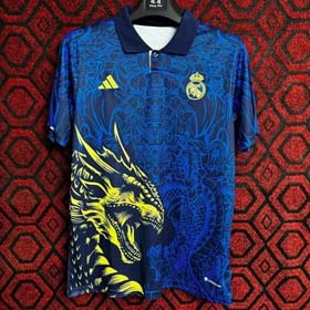 24 25 Blue Real Madrid Dragon Beast Edition Football Jersey(12 styles)-1919